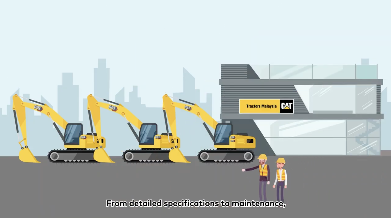 CAT320GX Animation CAT320GX Animation